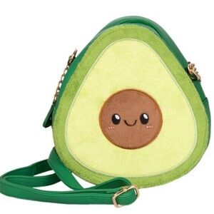 Squishable Avocado Crossbody Purse Bag